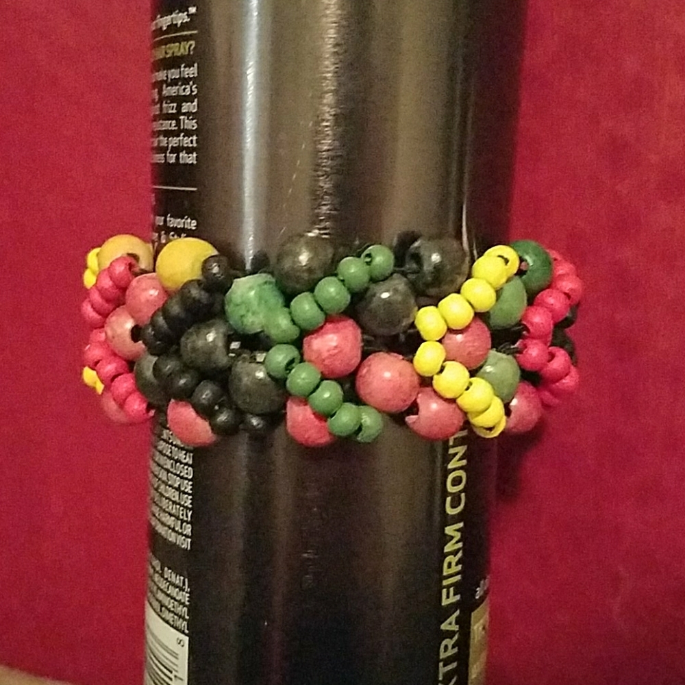 💛💚🖤❤ Jamaican Themed Bracelet